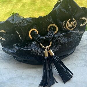 Michael Kors Black Patent *Stunning* Purse